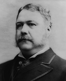 president chester arthur