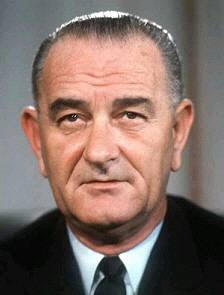 president lyndon johnson
