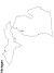 Michigan State Blank Outline Map