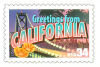 Image of the California state 34 cent postage stamp.