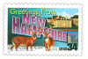 Image of the New Hampshire state 34 cent postage stamp.