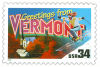 Image of the Vermont state 34 cent postage stamp.
