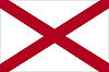 Official State Flag of Alabama.