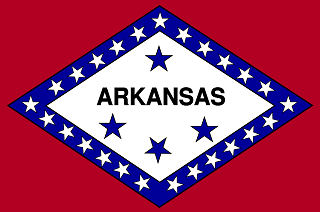 Official Arkansas state flag.