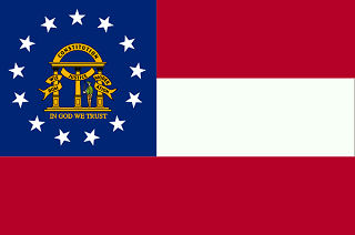 Official Georgia state flag.
