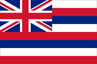 Official Hawaii state flag.