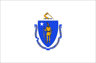 Official Massachusetts state flag.