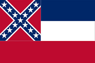 Official Mississippi state flag.