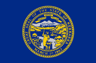 Official Nebraska state flag.