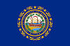 Official State Flag of New Hampshire.