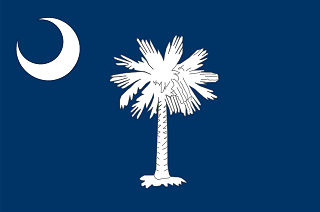 Official South Carolina state flag.