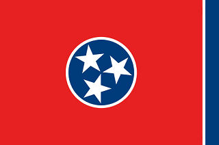 Official Tennessee state flag.