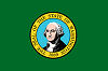 Official State Flag of Washington.