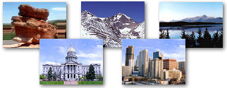 Colorado State collage of images.
