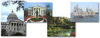 Mississippi State collage of images.
