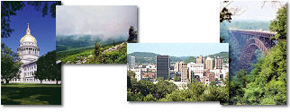 West Virginia State collage of images.