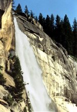 Photo of Half Dome in California.