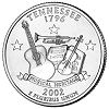 Commemorative state quarter of Tennessee.