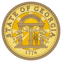 Official Georgia state seal.