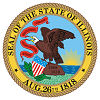 Official State Seal of Illinois.