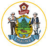 Official State Seal of Maine.