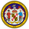 Official State Seal of Maryland.