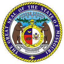Official Missouri state seal.