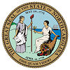 Official State Seal of North Carolina.