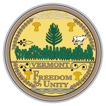 Official Vermont state seal.