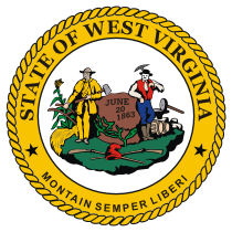 Official West Virginia state seal.